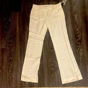 Theory Max C Pants in Natural White size 4